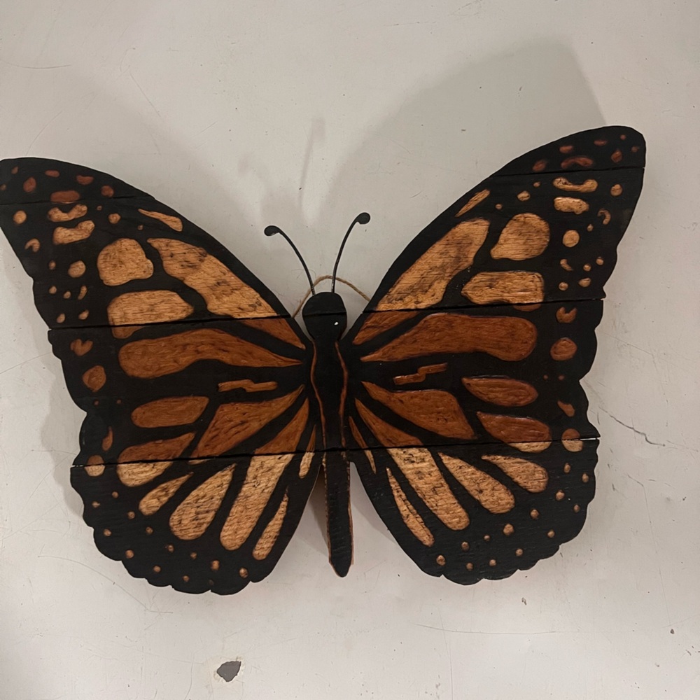 Wooden Butterfly